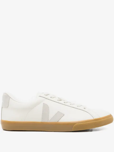 VEJA leather V logo sneakers