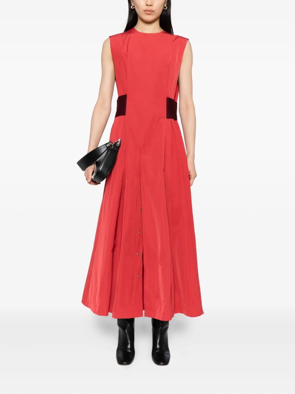 Toga Jurk met knopen - Rood