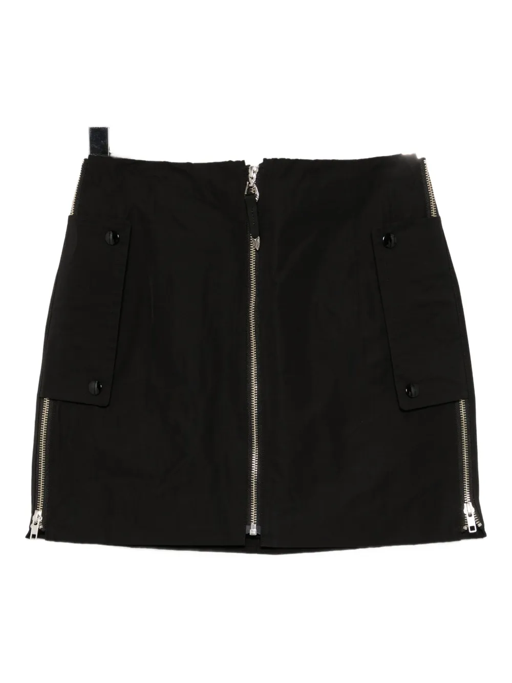 Toga Minigonna con zip - Nero