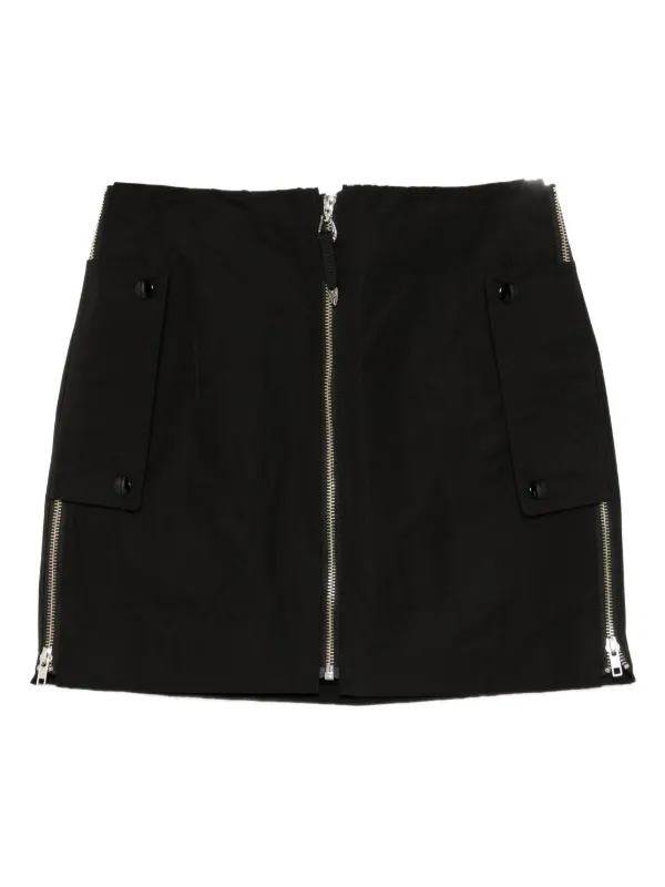 TOGA!ミニスカート Toga ジップ ミニスカート | ブラック | FARFETCH JP