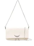 Zadig&Voltaire Rock leather shoulder bag - Neutrals