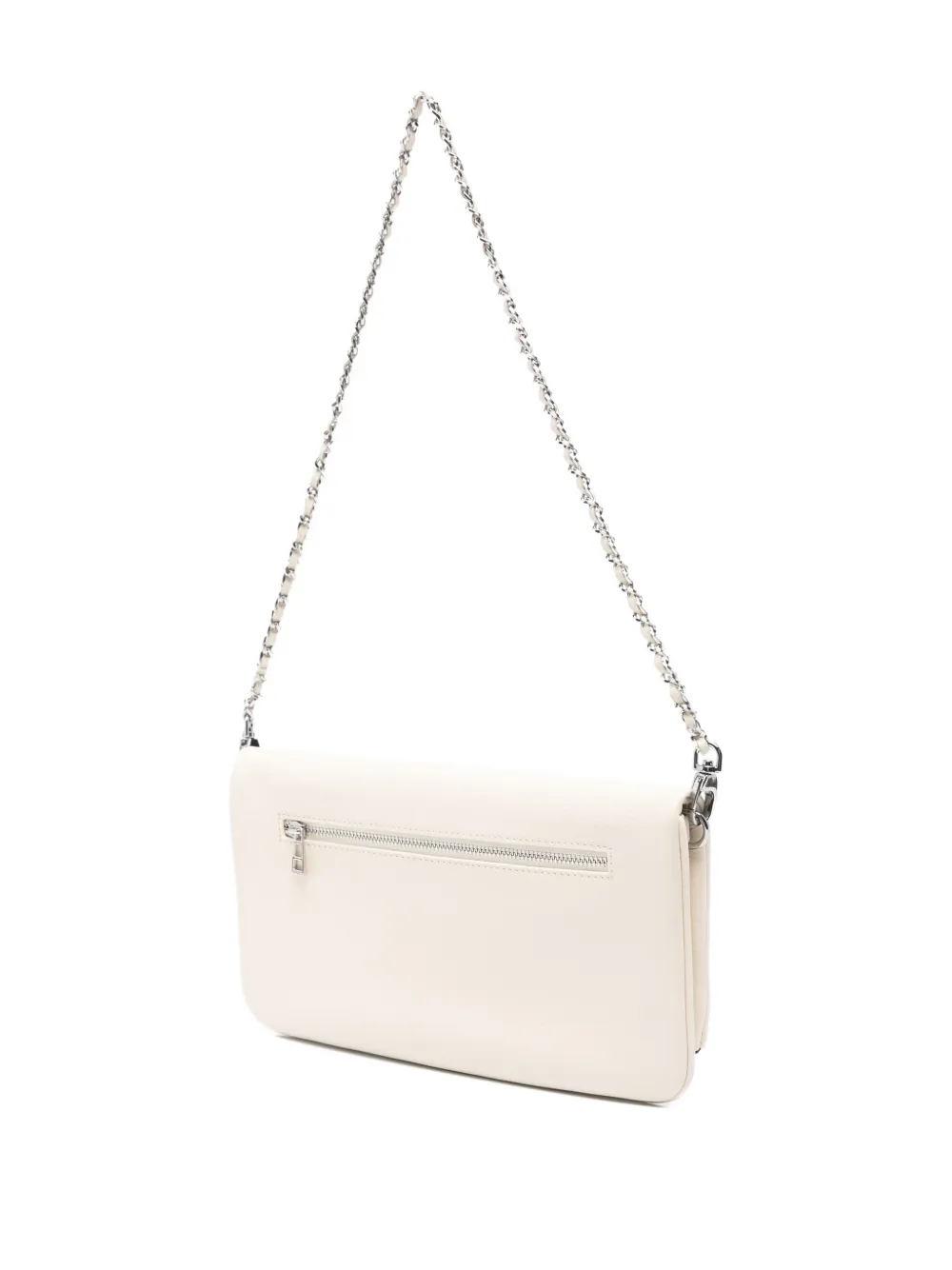 Zadig&Voltaire Rock leather shoulder bag Beige