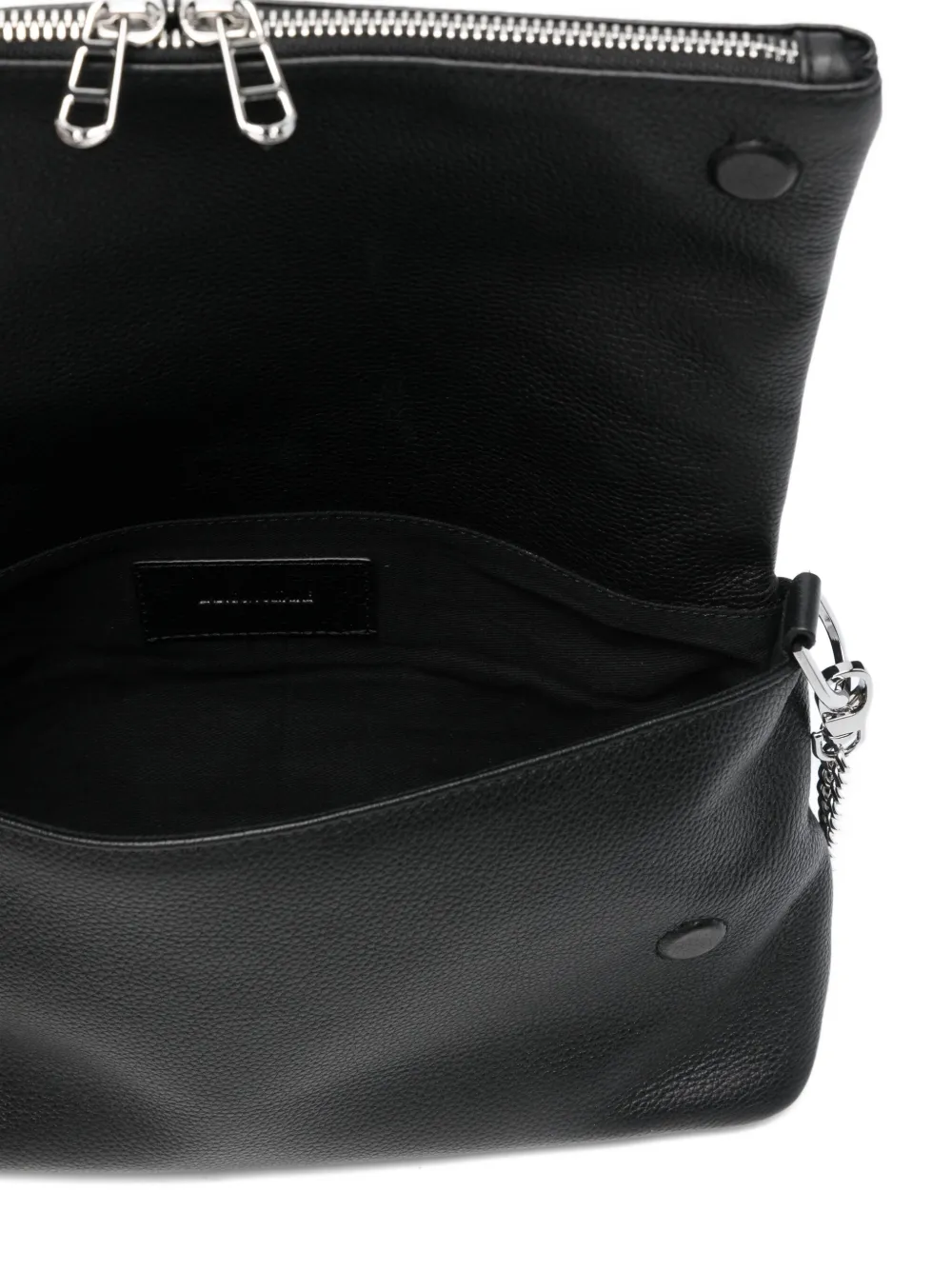 Zadig&Voltaire Rock crystal-wing shoulder bag Zwart