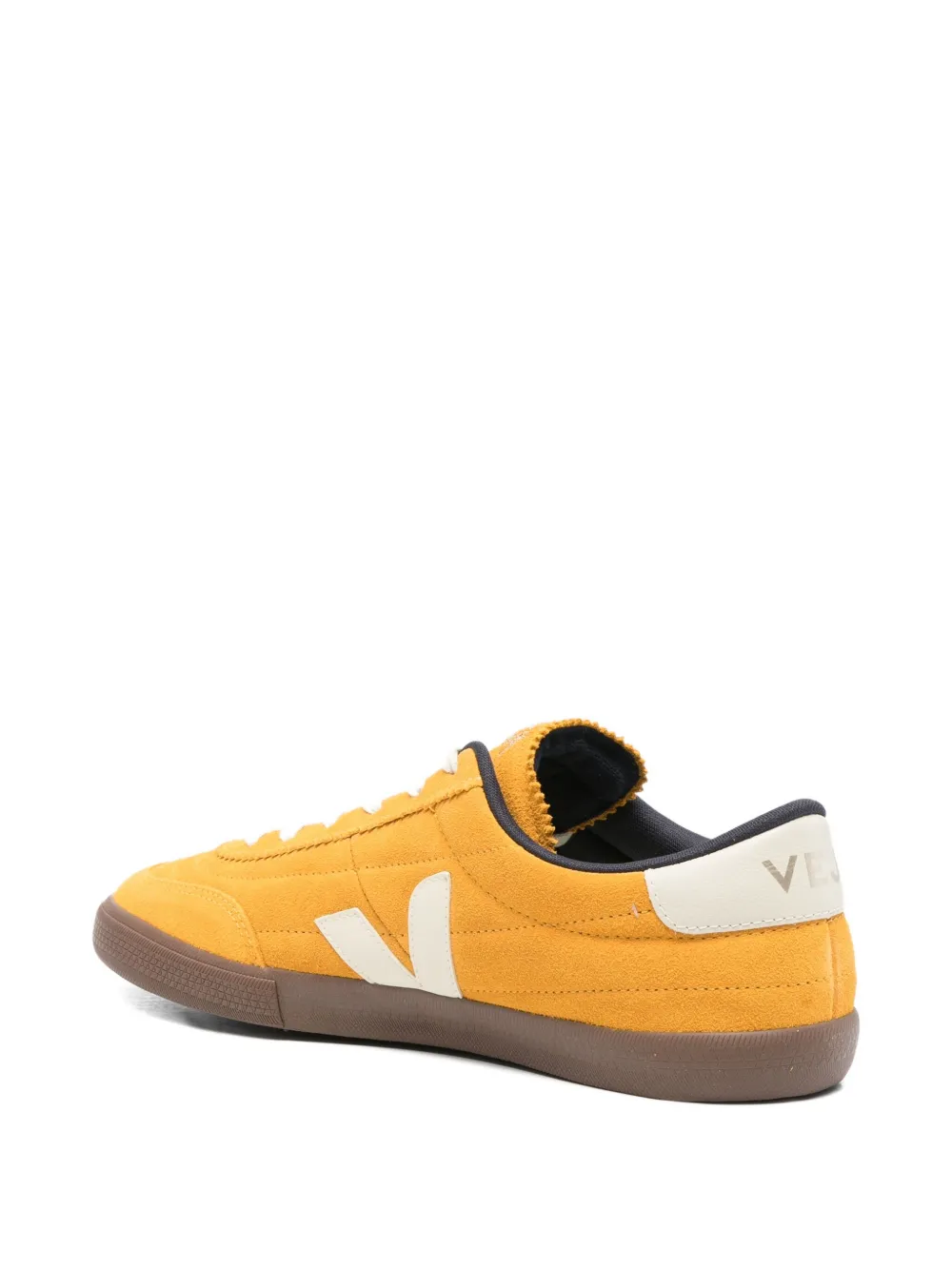 VEJA Panenka logo-detail suede sneakers Yellow