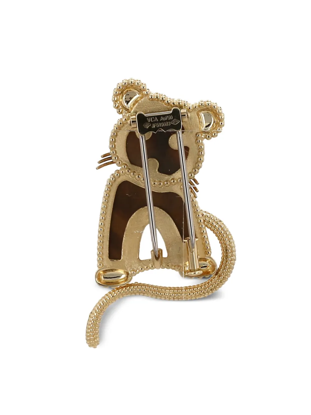 Van Cleef & Arpels Pre-Owned 18K yellow gold Lucky Animal brooch | Women | Image 2