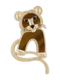 Van Cleef & Arpels Pre-Owned 18K yellow gold Lucky Animal brooch