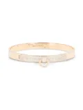 Hermès Pre-Owned 18kt rose gold Collier de chien diamond bracelet - Pink