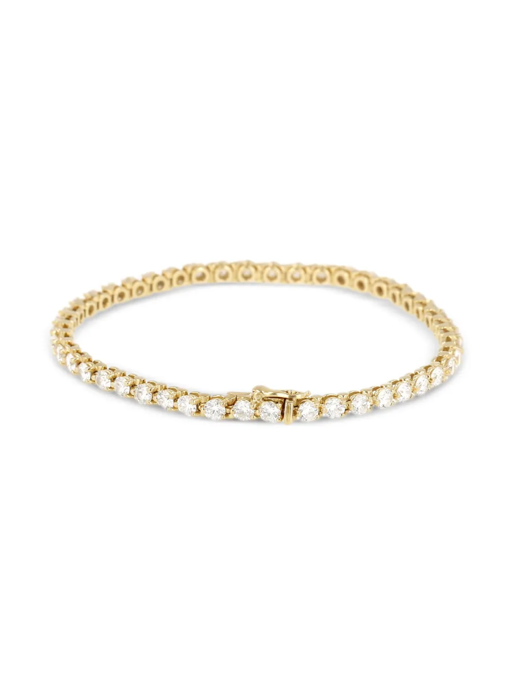18K yellow gold diamond bracelet