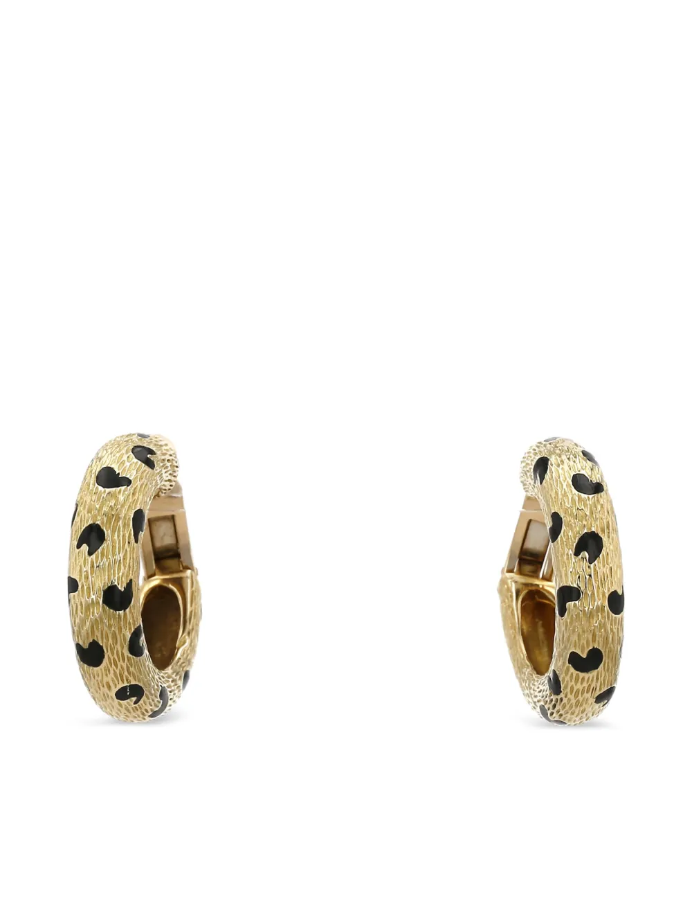 1970 18kt yellow gold Panthère hoops