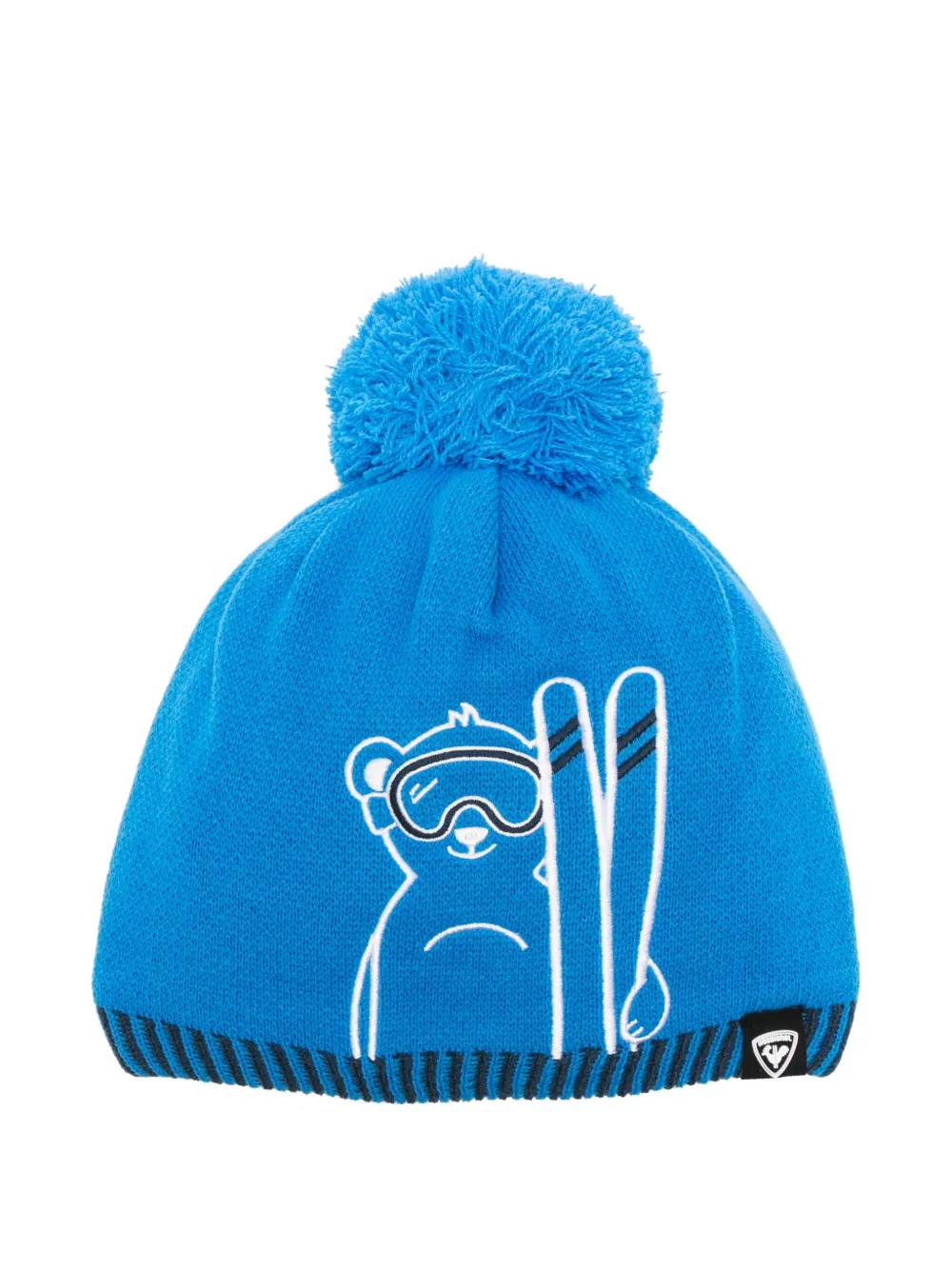 Rossignol Will bear-print beanie | Blue | Image 1