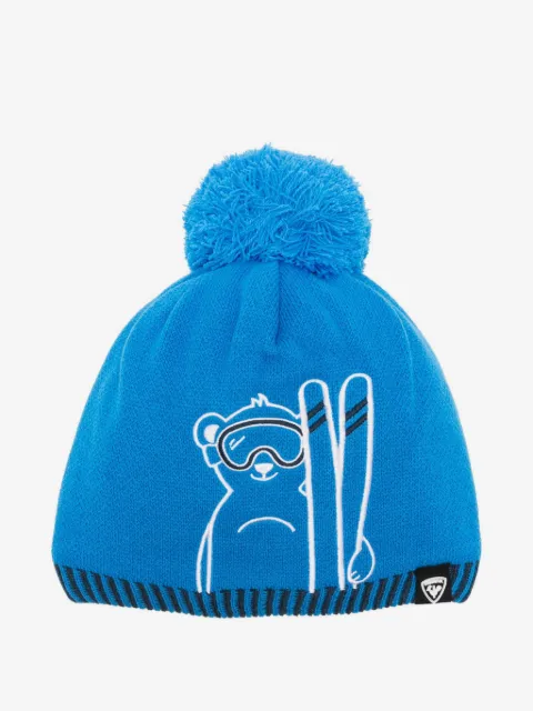 Rossignol Kids Will bear-print beanie