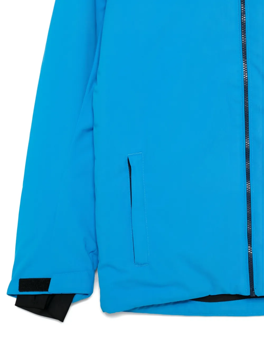 Rossignol Strawpile Hooded Snow Jacket In Blue