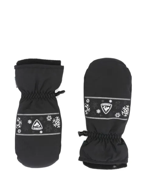 Rossignol snowflake-pattern ski mittens