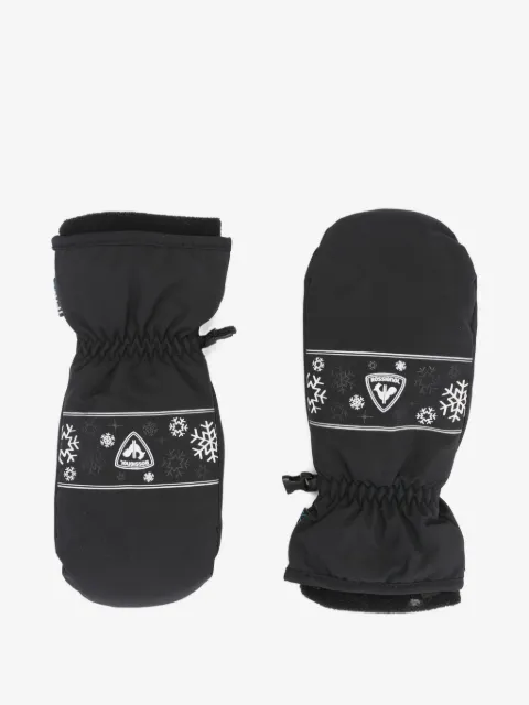 Rossignol Kids 눈송이 패턴 스키 미튼