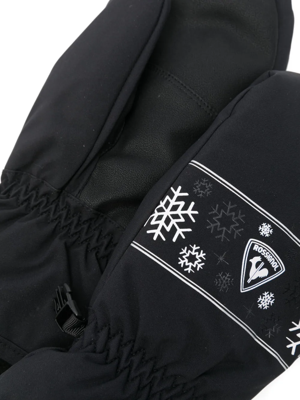 Rossignol Kids Skiwanten met sneeuwvlok-patroon Zwart