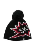 Rossignol pom-pom knitted beanie - Black