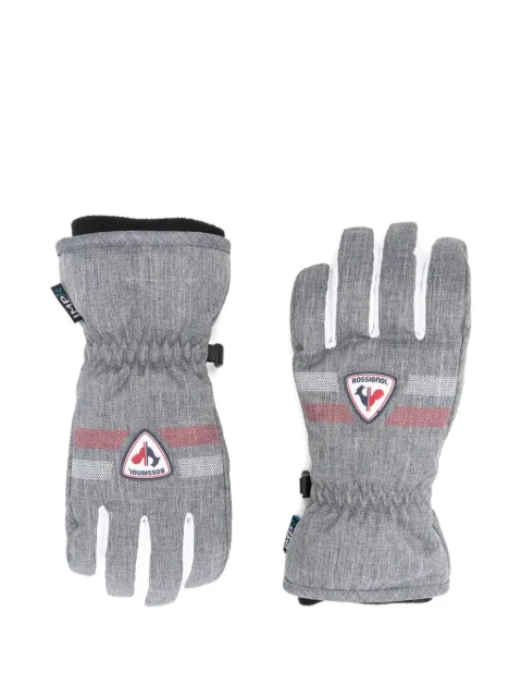 Rossignol striped-detail gloves