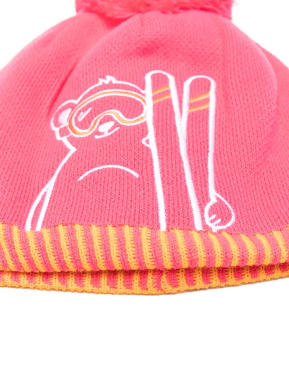 Rossignol Kids Muts met beerprint Roze