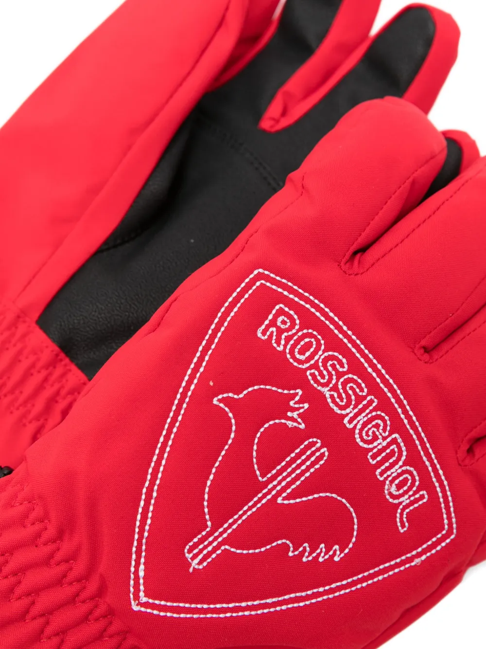 Rossignol Kids Juniors' Rooster handschoenen met logo Rood