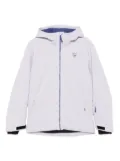 Rossignol hooded zip-front jacket - White