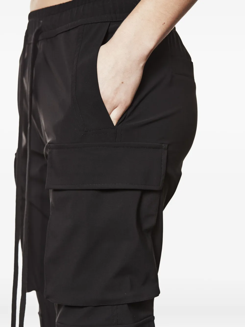 Thom Krom Broek met cargo zak Zwart