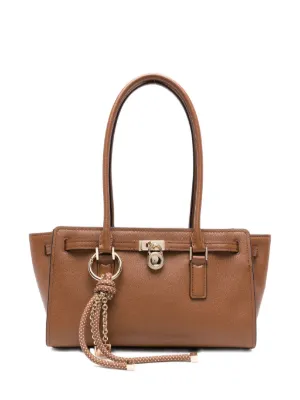 Michael Michael Kors スタッズ レザーショルダーバッグ | ブラウン 