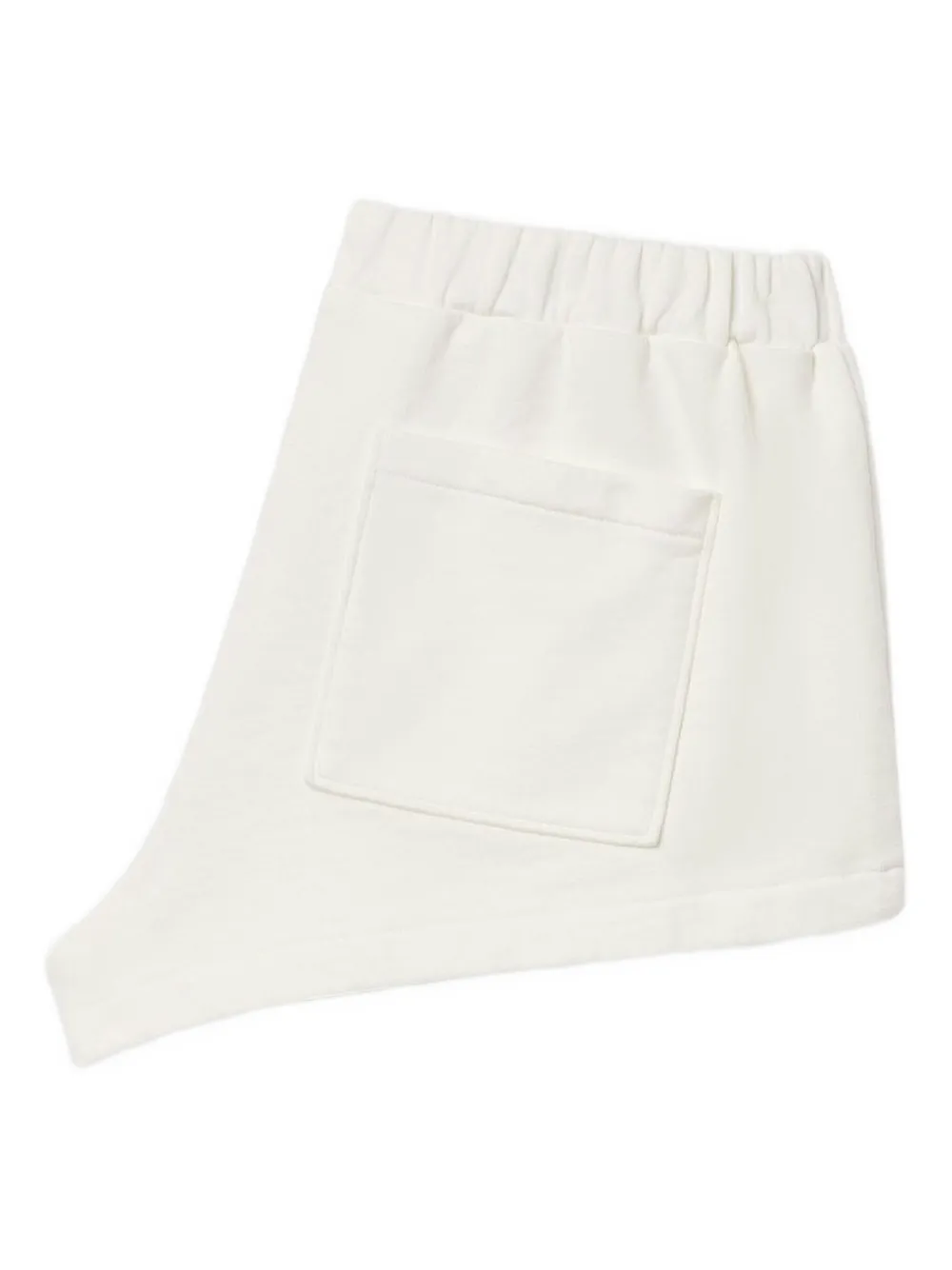 Frame Embroidered-detail Cotton Shorts In Neutral