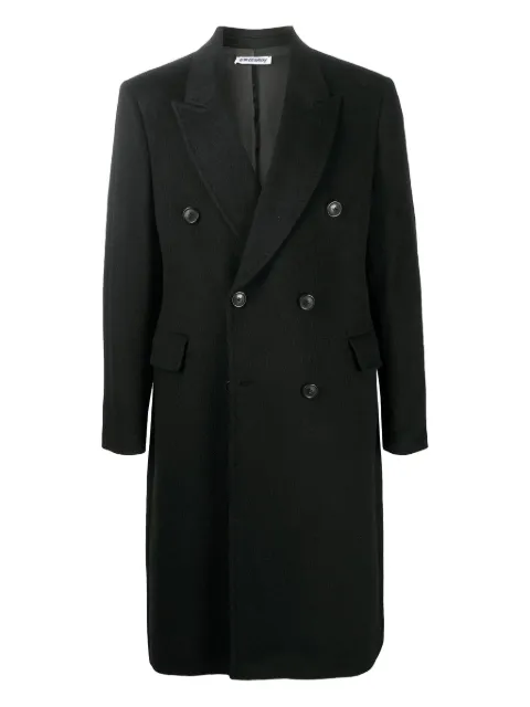 OUR LEGACY peak-lapel double-breasted coat