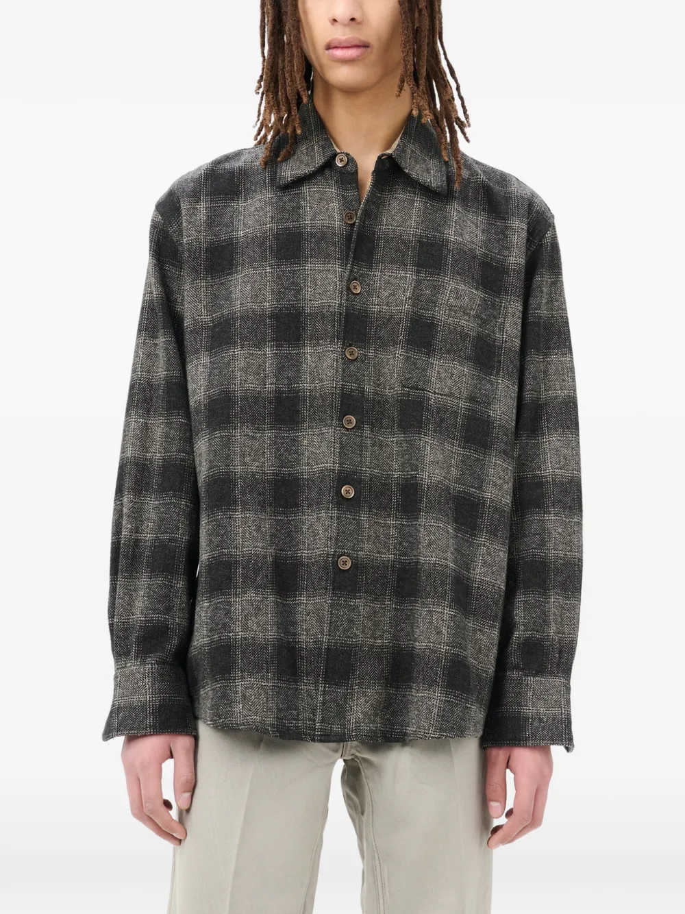 OUR LEGACY Above Shirt | Black | FARFETCH