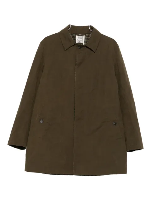 L'impermeabile buttoned raincoat