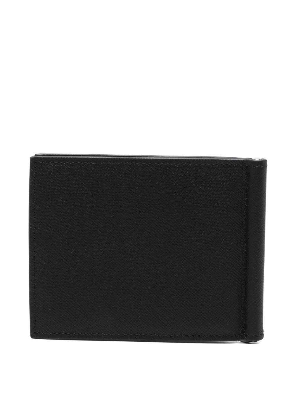 Kiton Leren portemonnee Zwart