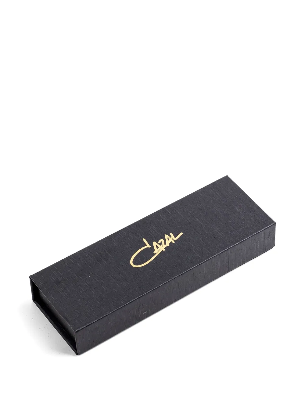 Cazal logo-plaque keyring Goud