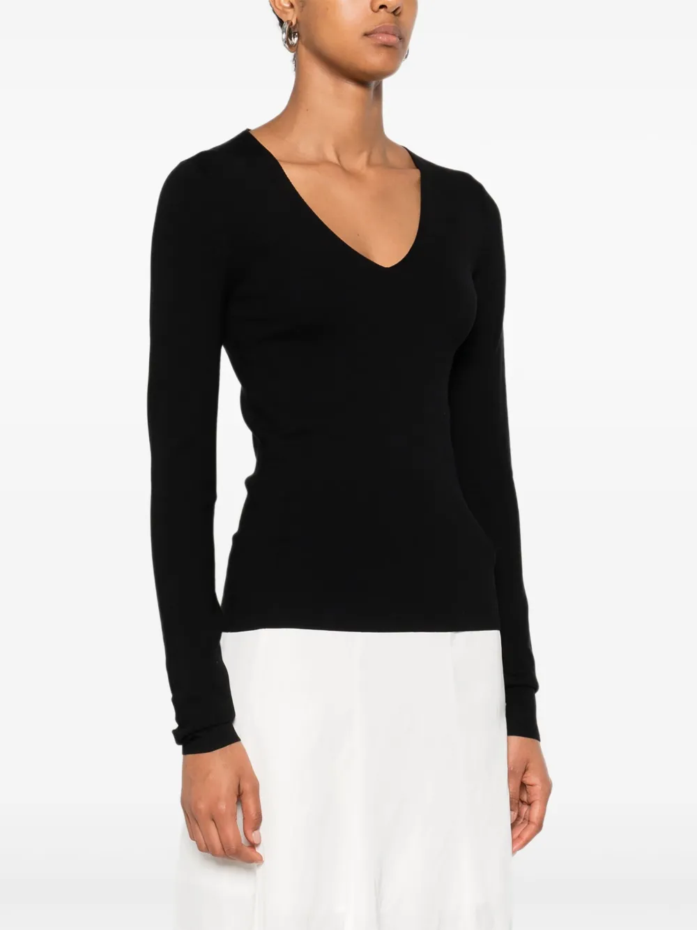  Joseph Pull à Col V - Noir 
