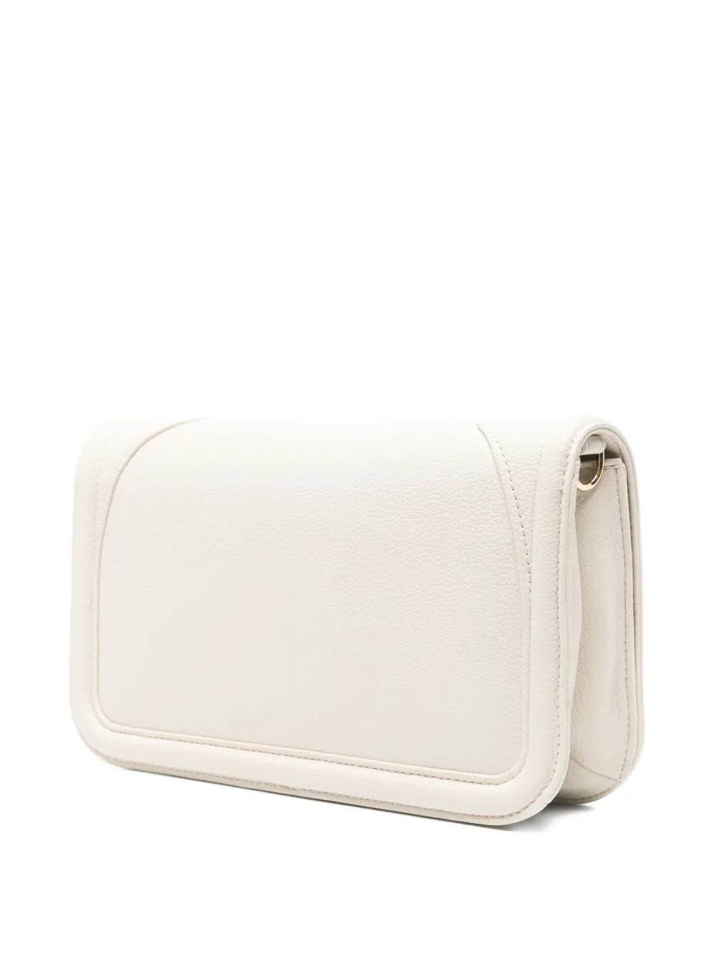 Love Moschino Crossbodytas met logoplakkaat en kettingband Beige