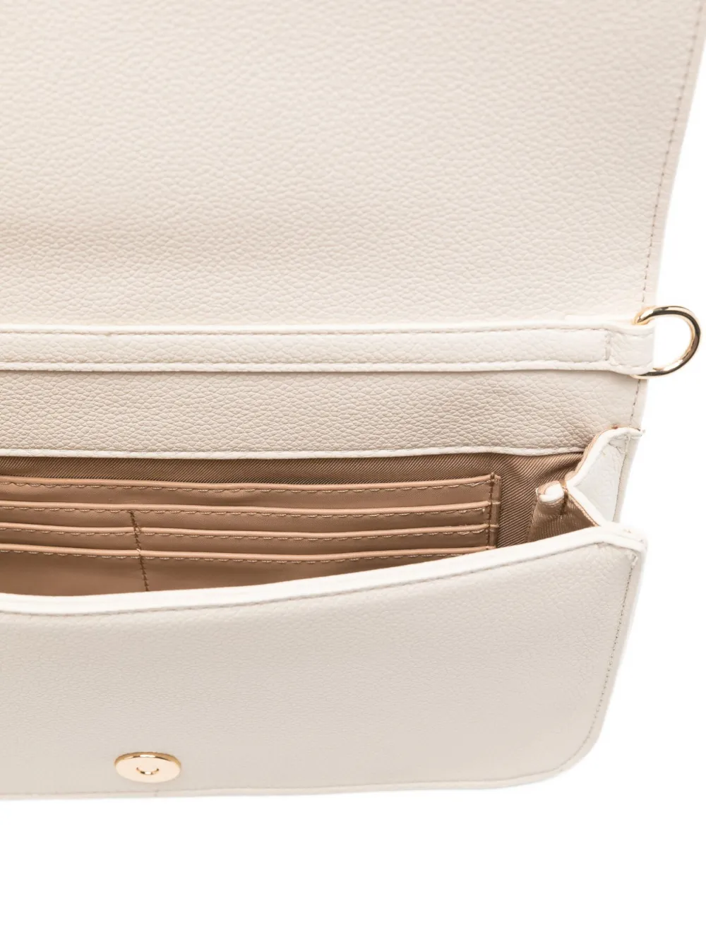 Love Moschino Crossbodytas met logoplakkaat en kettingband Beige
