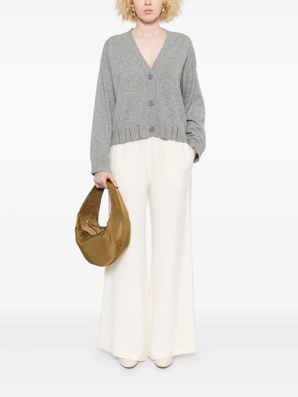 Fabiana Filippi wide-leg trousers Wit