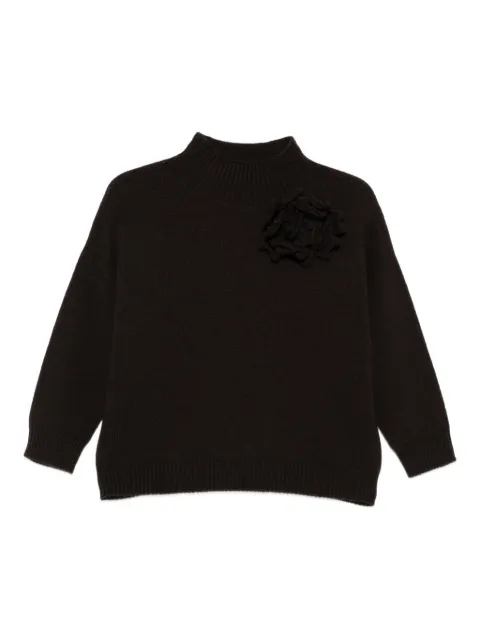 Vanisè embroidered high-neck sweater