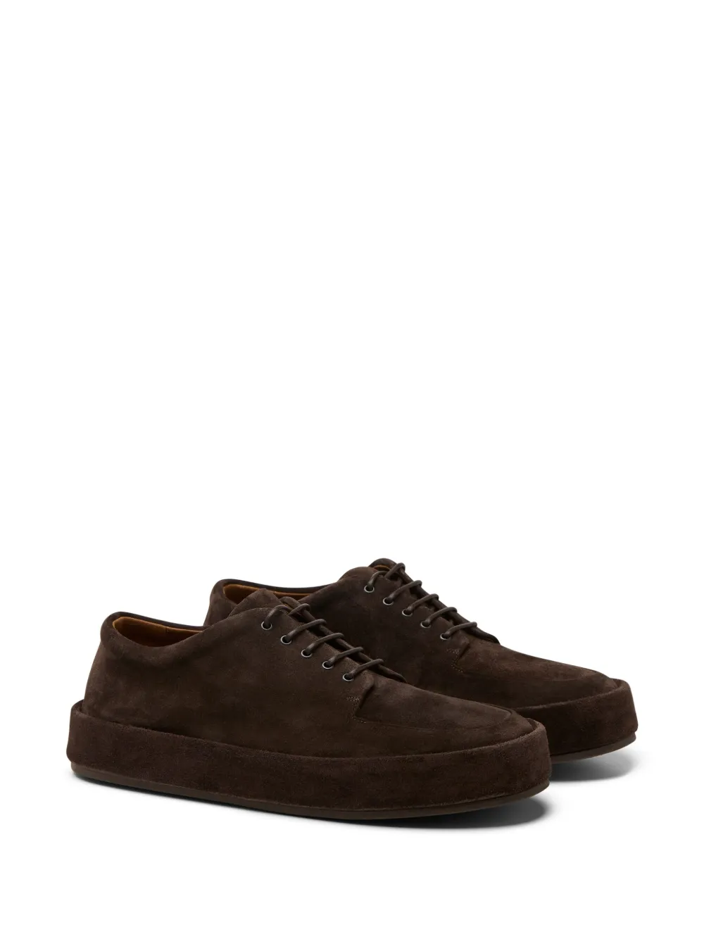 Marsèll lace-up round derby shoes Brown