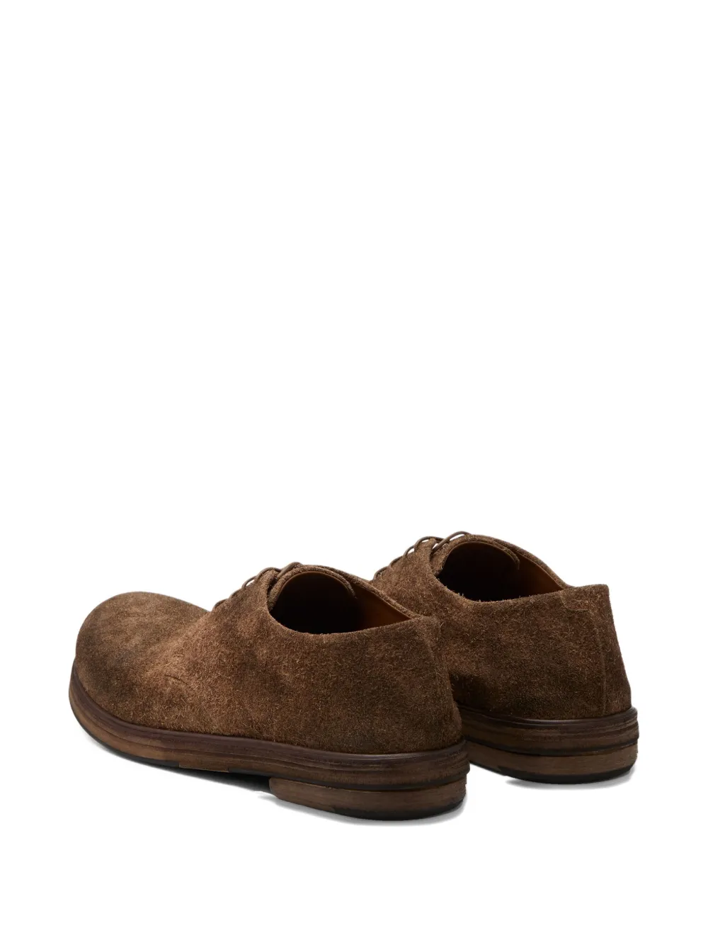 Marsèll lace-up suede derby shoes Brown