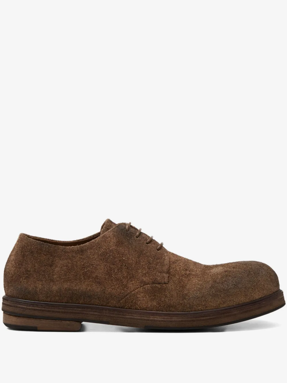 Marsèll Zucca Zeppa lace-up suede Derby shoes | Brown | Image 1