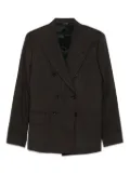 Reveres 1949 pinstripe double-breasted suit - Brown