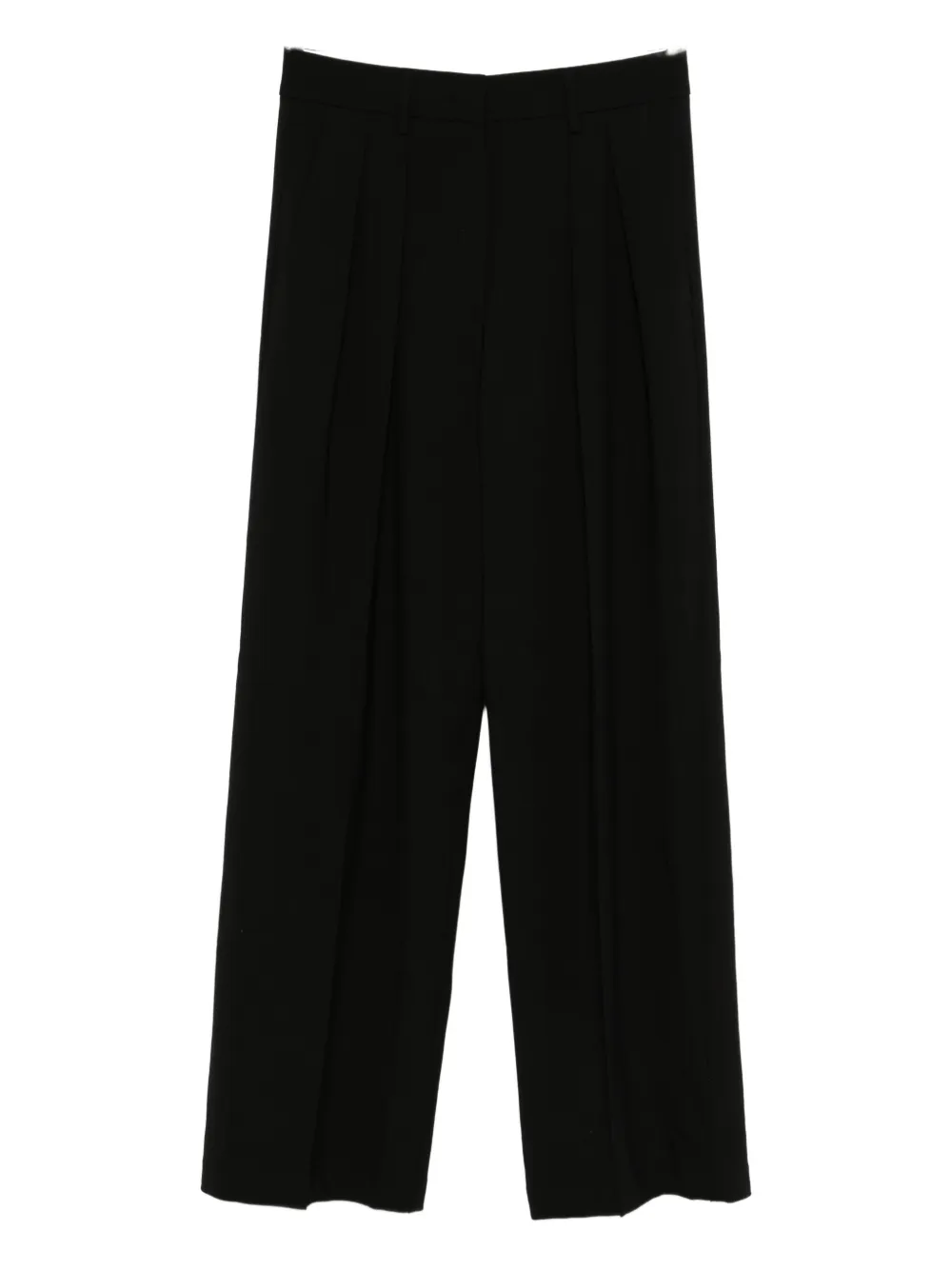 Forte Forte Pleated Trousers In Black