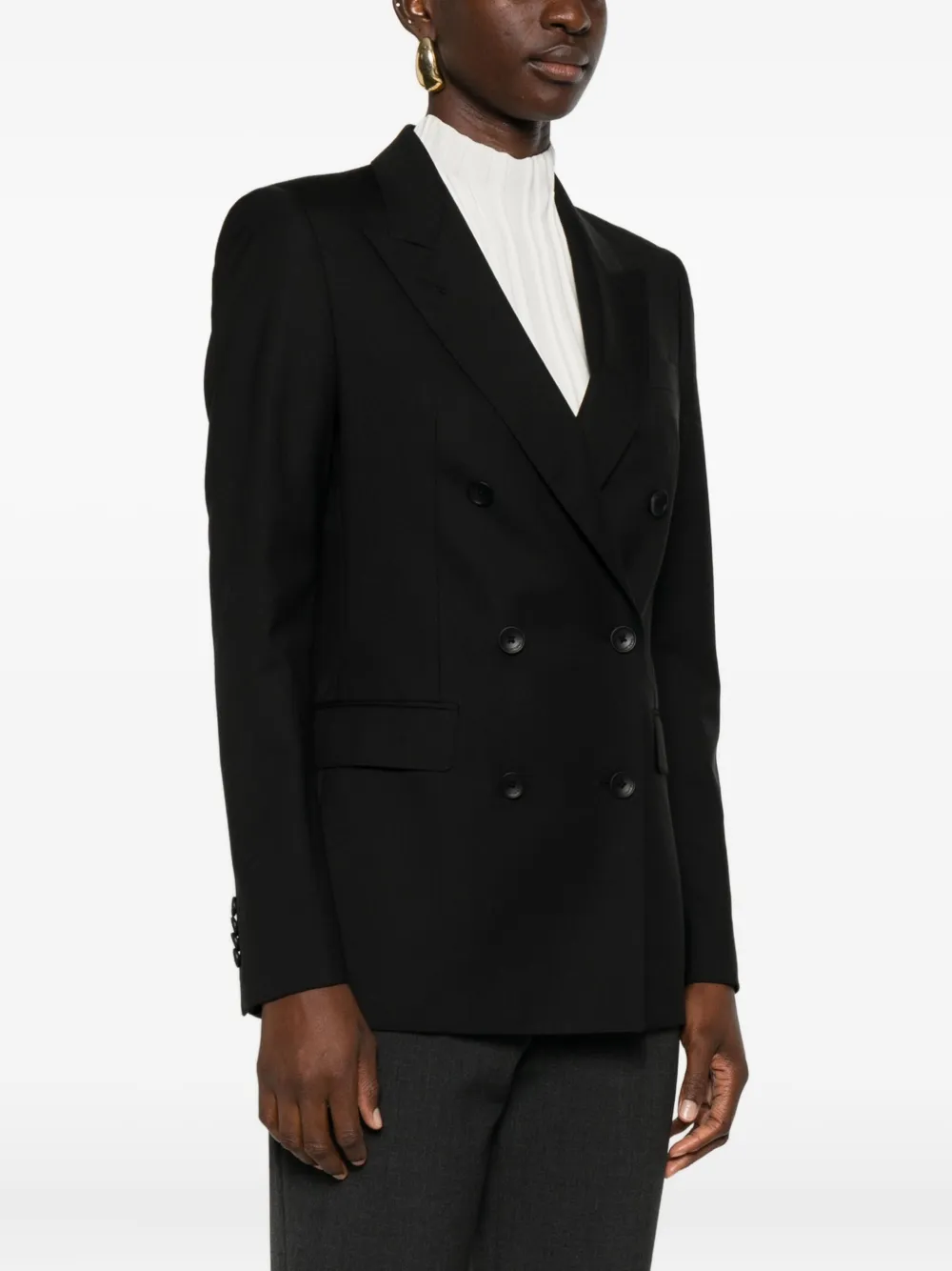 Tagliatore double-breasted blazer Zwart