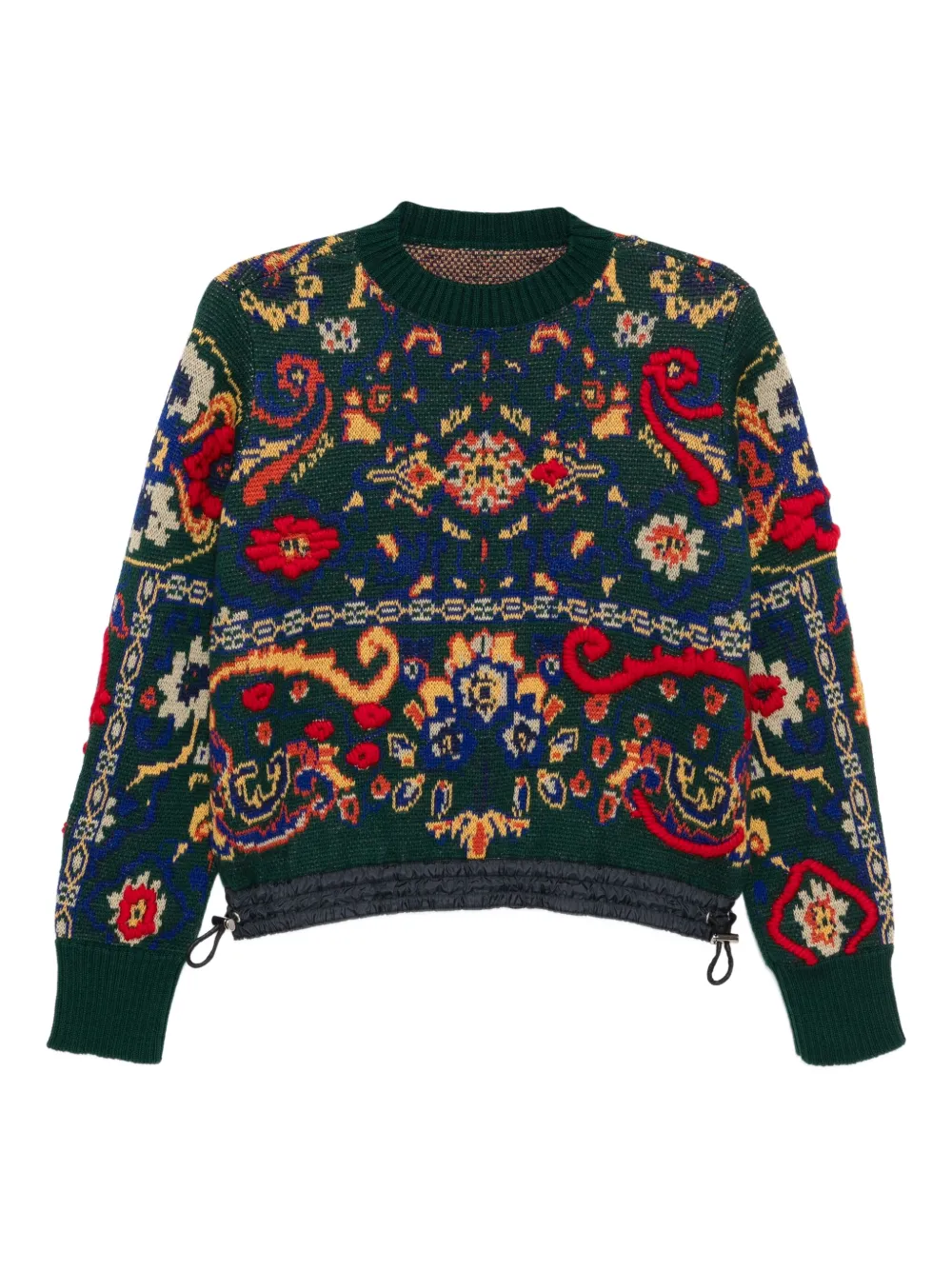 Sacai Wollen trui Groen