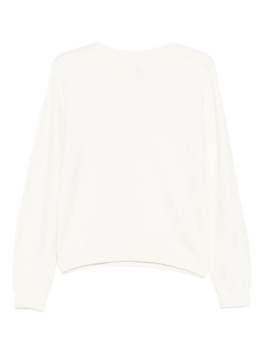 LIU JO crew-neck sweater Wit