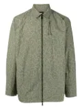 Maharishi geometric-print shirt jacket - Green
