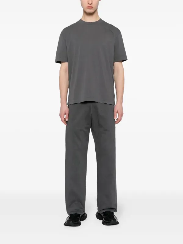 Adidas Yeezy short-sleeve crew-neck t-shirt | Grey | FARFETCH