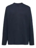 adidas Yeezy long-sleeve cotton T-shirt - Blue