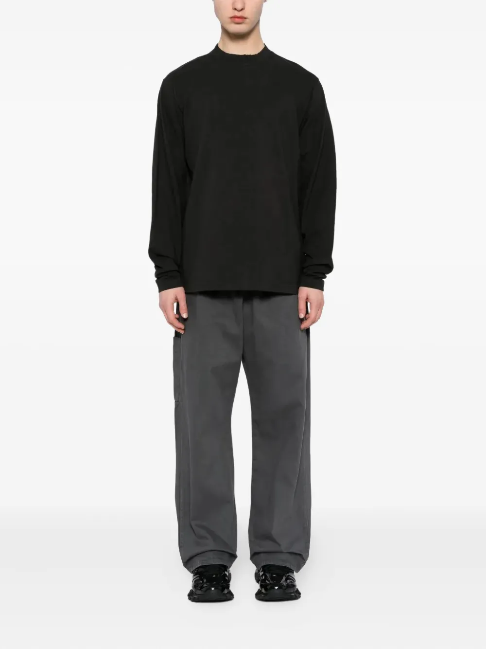 Adidas Yeezy Sweater met lange mouwen - Zwart