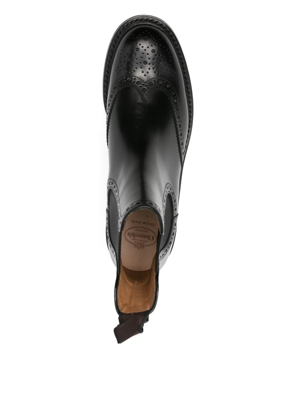 Church's elasticated-panel chelsea boots Black
